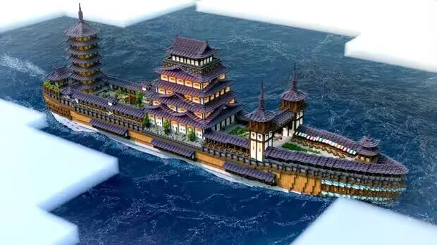 古代楼船 蓝图主封面