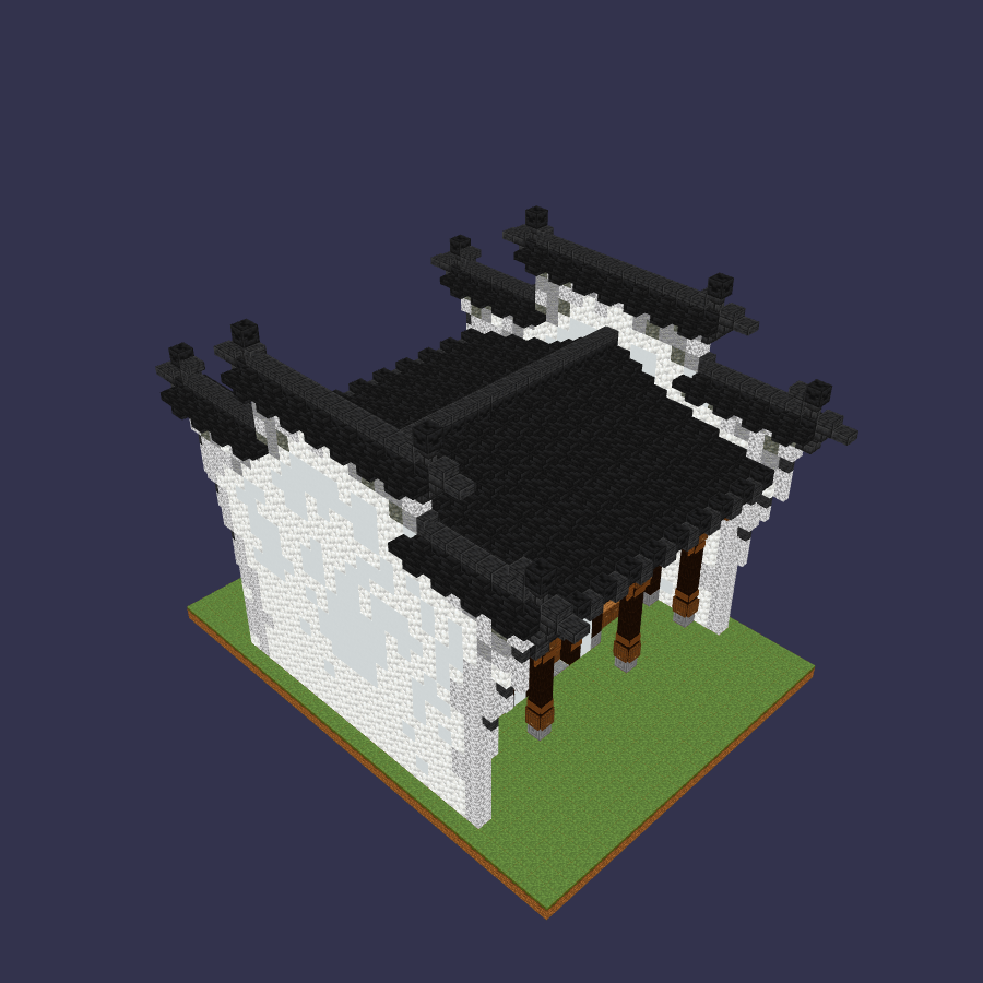 徽派小屋 蓝图主封面