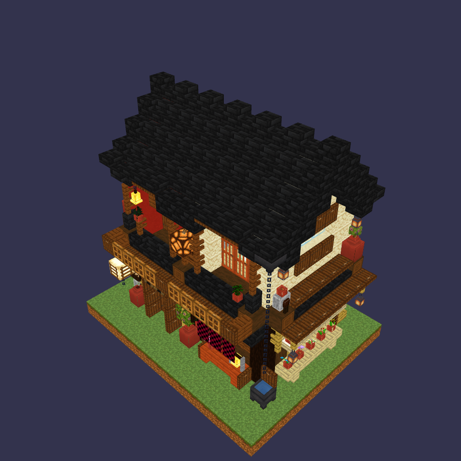 日式町屋 蓝图主封面
