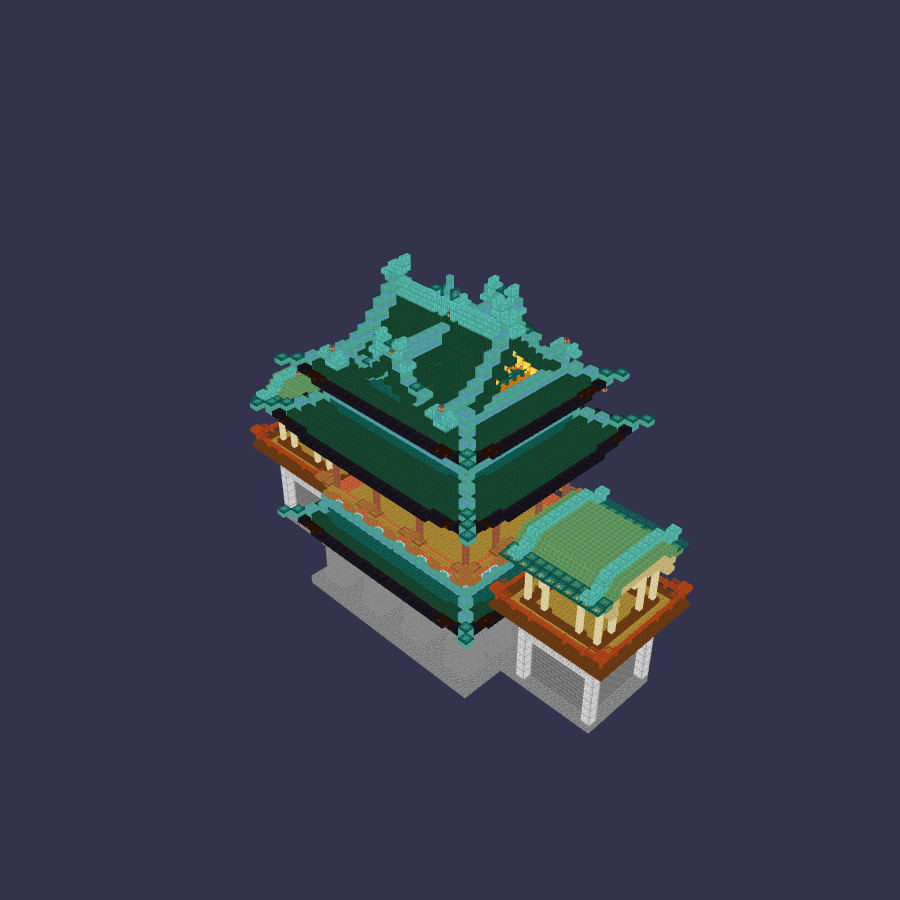 【建筑】卸风亭 蓝图主封面